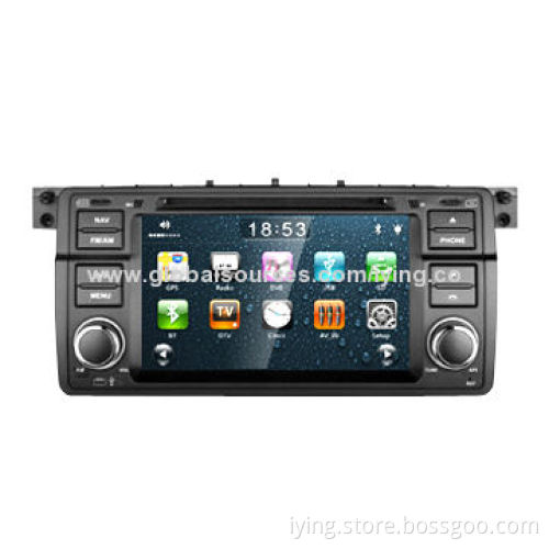 New platform Car DVD player for BMW E46, with GPS, 3G, Bluetooth, DVR function